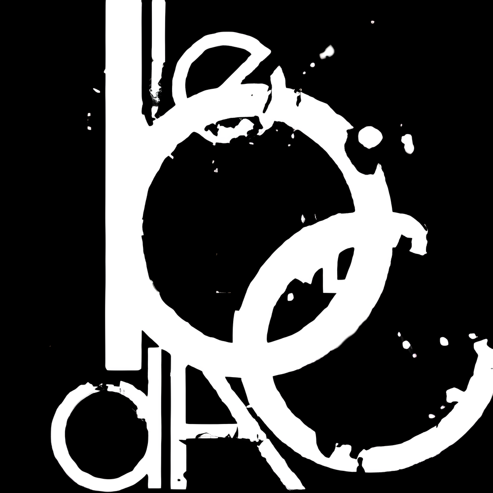 logo bistrot d'à côté fond noir
